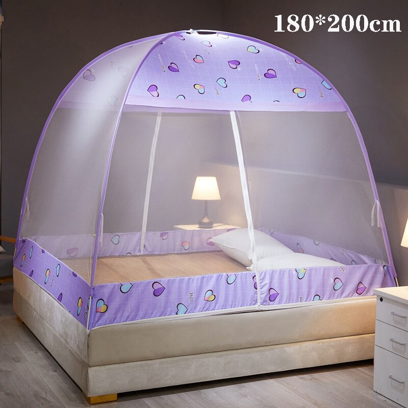 Large Mongolian Yurt Mosquito Net Canopy for Single Double Bed Crib Children Bed Tent Kids Bed Netting Baby Decoration Room 大蒙古包網蚊帳