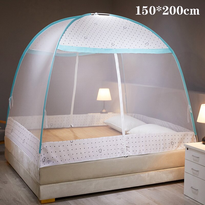 Large Mongolian Yurt Mosquito Net Canopy for Single Double Bed Crib Children Bed Tent Kids Bed Netting Baby Decoration Room 大蒙古包網蚊帳