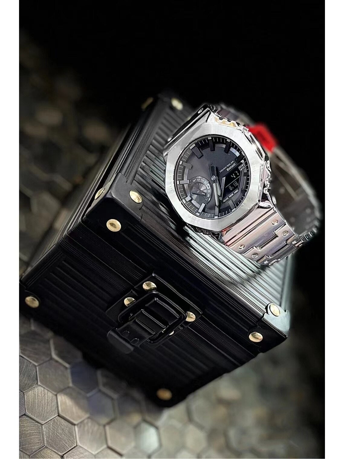 GMA Original shock watch 2100 Men's Sport Quartz AAA Watch High Quality Alloy LED Auto Hand Light Waterproof 男裝高品質合金運動石英 AAA 手錶