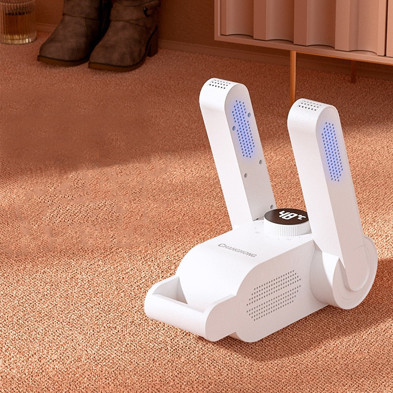 Shoe Dryer Heater Portable Smart Electric Shoe Drying Deodorizer Dehumidifier Machine Home Foot Warmer Winter 便攜式智能電動除臭除濕鞋子烘乾機