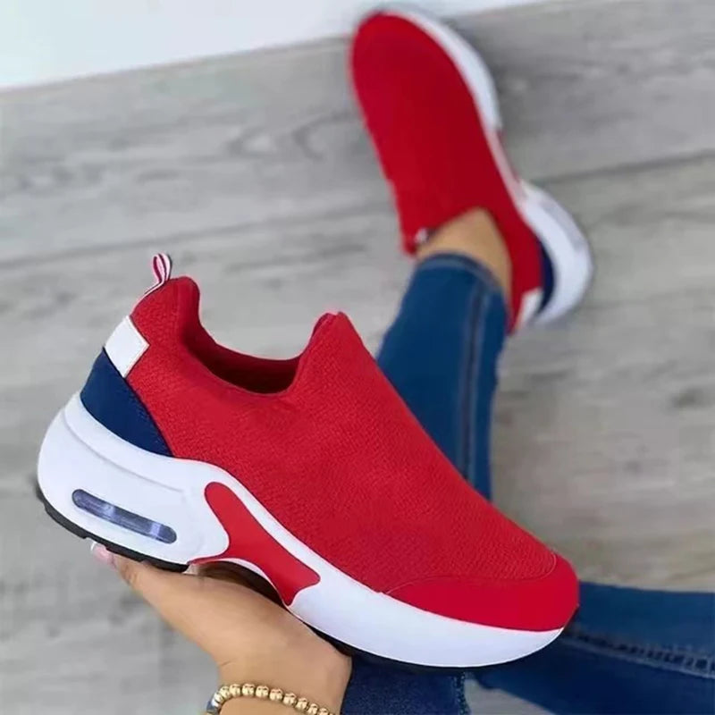 Summer Women Sneakers Platform Lightweight Sport Shoes 夏季女裝厚底輕便運動鞋