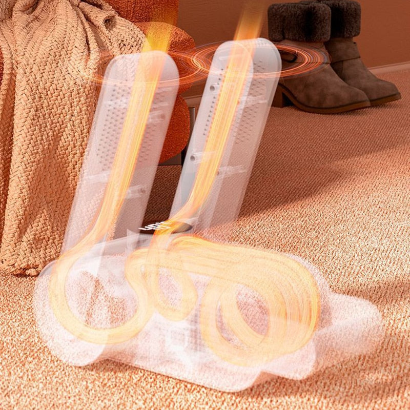 Shoe Dryer Heater Portable Smart Electric Shoe Drying Deodorizer Dehumidifier Machine Home Foot Warmer Winter 便攜式智能電動除臭除濕鞋子烘乾機