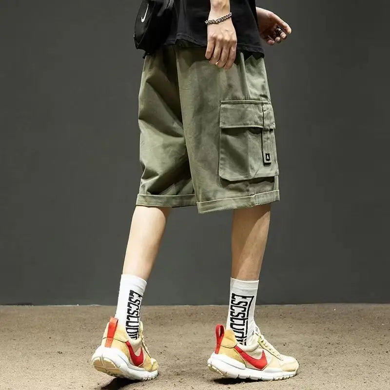 Shorts Men's Summer Trendy Style Fashionable Casual Pants 男士夏季薄款寬鬆休閒短褲