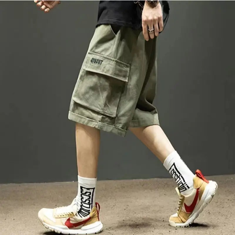 Shorts Men's Summer Trendy Style Fashionable Casual Pants 男士夏季薄款寬鬆休閒短褲