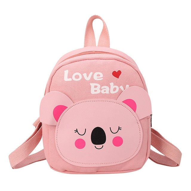 Animal Prints Children cartoon animals Backpack Girl Boys Backpack Toddler Kids School Bag Kindergarten Cartoon school backpack
