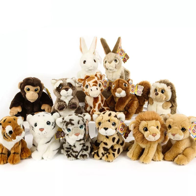 Wild animal discount stuffed animals