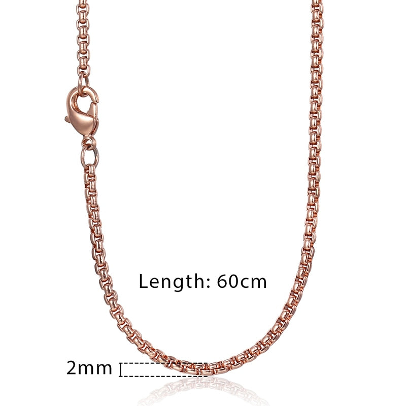Zodiac Sign 12 Constellation Pendant Necklace 585 Rose Gold Color Horoscope Necklace Mens Chain Gift Fashion Jewelry GPM21 時尚12星座玫瑰金吊墜