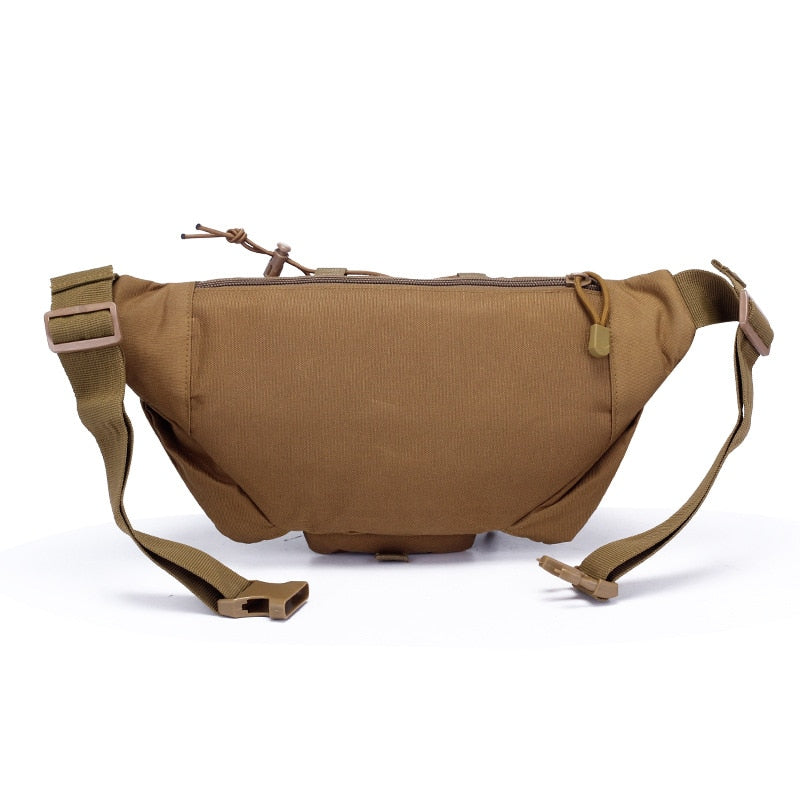 Tactical Waist Bag Fishing Pouch Outdoor Hiking Large-Capacity Waterproof Utility Pouch Riding Pockets Hunting Climbing Bag 大容量防水實用野外腰包