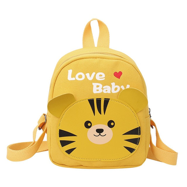 Animal Prints Children cartoon animals Backpack Girl Boys Backpack Toddler Kids School Bag Kindergarten Cartoon school backpack