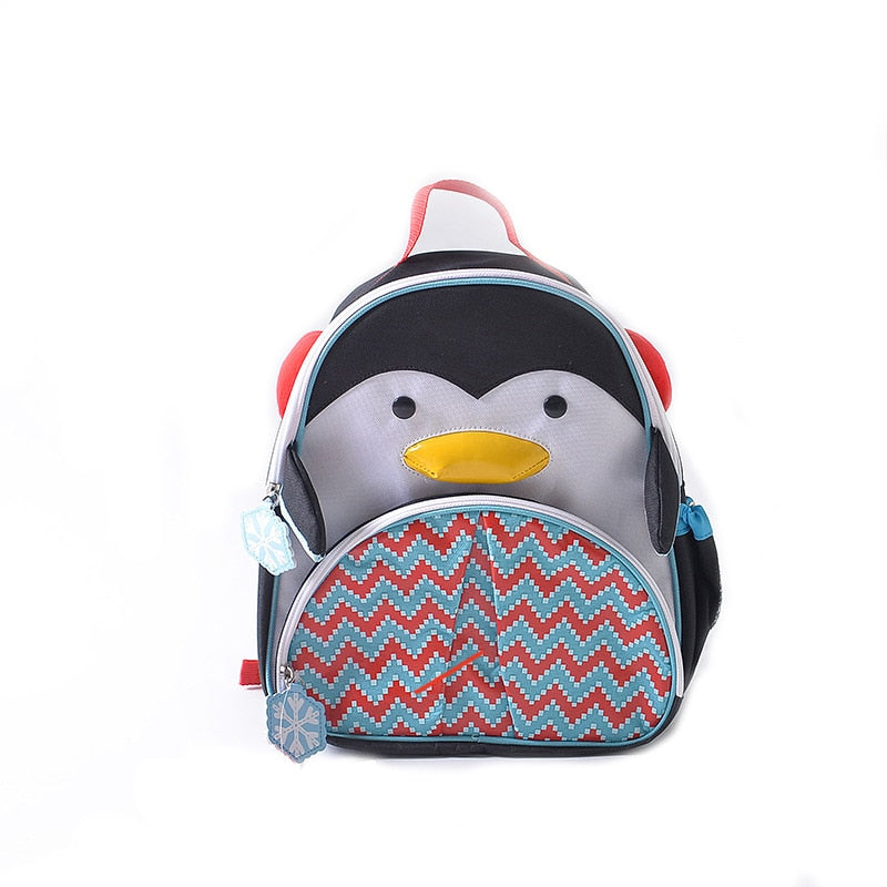 Animal Prints Children cartoon animals Backpack Girl Boys Backpack Toddler Kids School Bag Kindergarten Cartoon school backpack