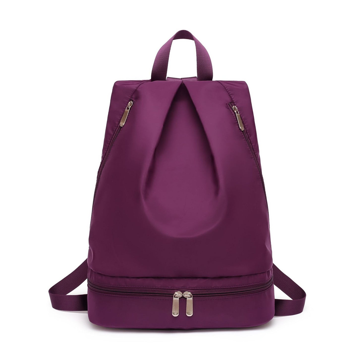 Outdoor Waterproof Nylon Sports Gym Backpack Men Women Training Fitness Travel Handbag Bagpacks with Shoes Compartment Bolsas