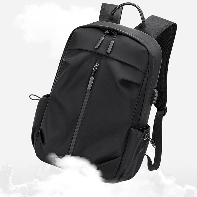 Men Laptop USB Charging Backpack School Bag Multifunctional Waterproof Rucksack Male Portable Anti Theft Travel Daypack Mochila