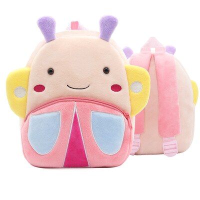 New Kawaii Stuffed Plush Kids Baby Toddler School Bags Backpack Kindergarten Schoolbag for Girls Boys 3D Cartoon Animal Backpack