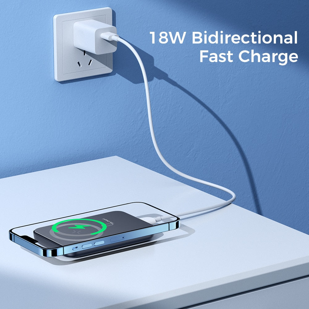 Power Bank 10000mAh Magnetic Wireless Charging Powerbank 20W For iPhone 12 13 Pro Max Portable Battery Charger Poverbank