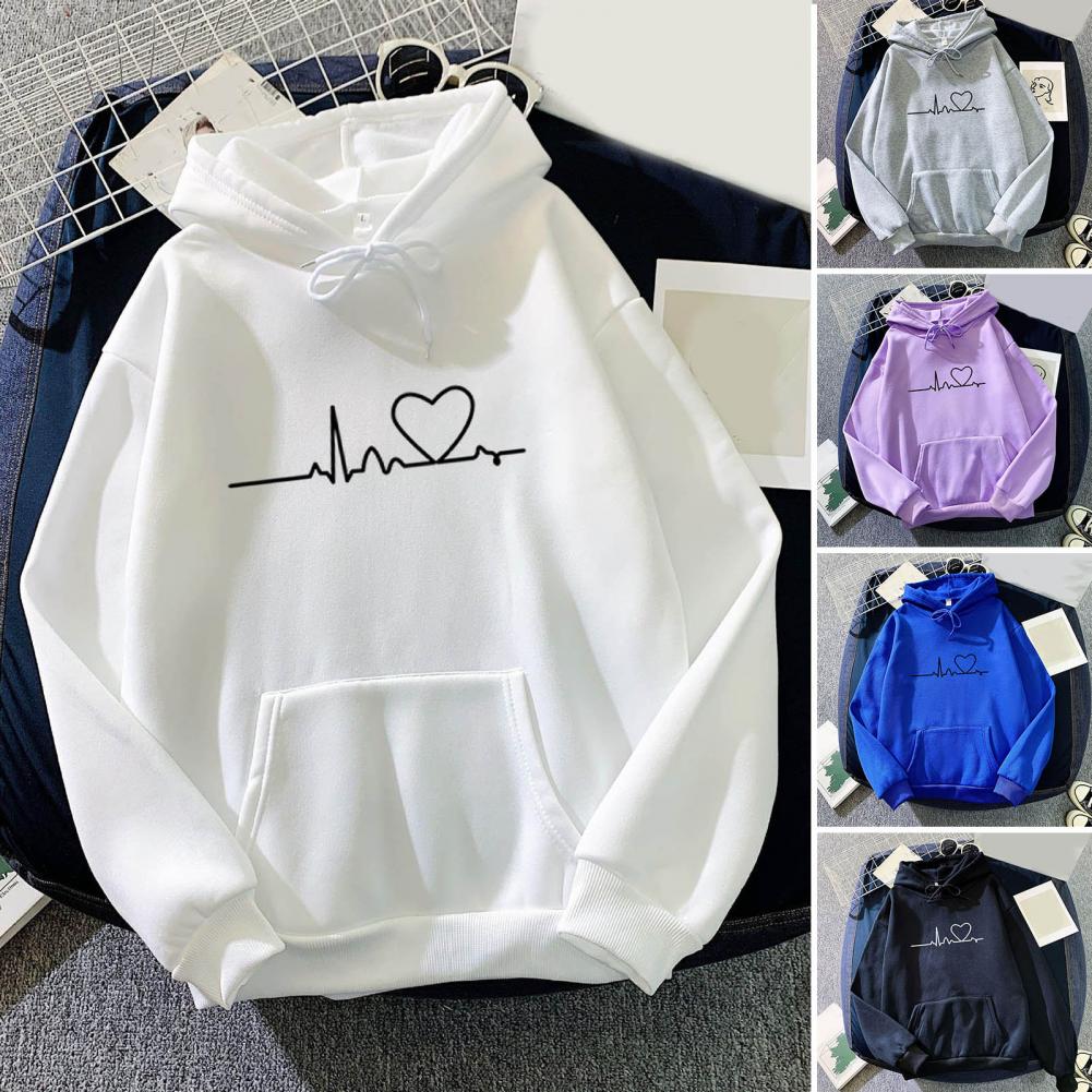 Women's Y2k Casual Hoodies Autumn Winter New Tricolor Colorblock Letter Print Round Neck Long Sleeve Femininas Pullover Sweater