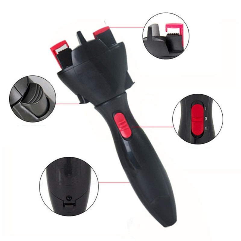 Electric Hair Braider Automatic Twist Braider Knitting Device Hair Braider Machine Braiding Hairstyle Cabello Hair Styling Tool 電動編髮器