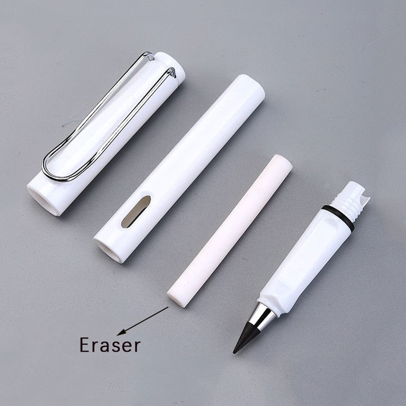 New Technology Unlimited Writing Eternal Pencil No Ink Pen Magic Pencils for Writing Art Sketch Painting Tool Kids Novelty Gifts 嶄新技術超耐用持續書寫HB鉛筆 (無需添加墨水)