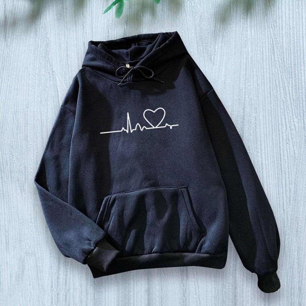 Women's Y2k Casual Hoodies Autumn Winter New Tricolor Colorblock Letter Print Round Neck Long Sleeve Femininas Pullover Sweater