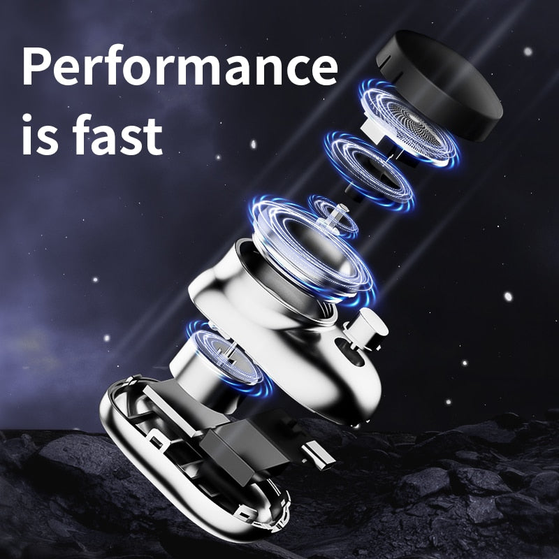 Mini Portable Electric Shaver IPX7 Waterproof Wet Dry Double Use Type-c Fast Charging Pocket Razor Beard Trimmer Shaving Machine