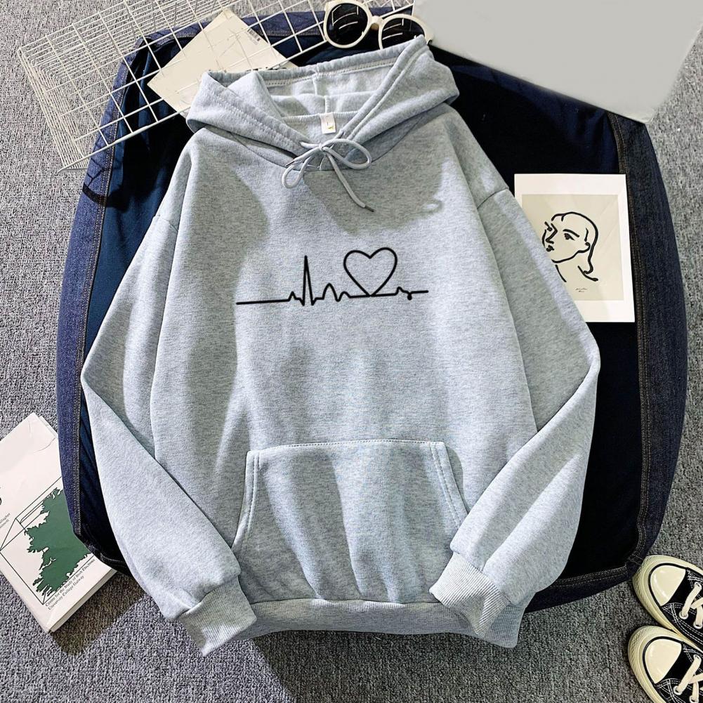 Women's Y2k Casual Hoodies Autumn Winter New Tricolor Colorblock Letter Print Round Neck Long Sleeve Femininas Pullover Sweater