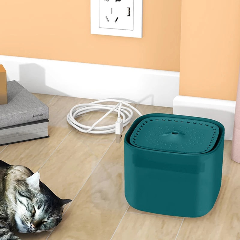 Automatic Pet Cat Water Fountain 3L USB Dogs Cats Mute Drinker Feeder Bowl water Dispenser cat bowl Pet Supplies