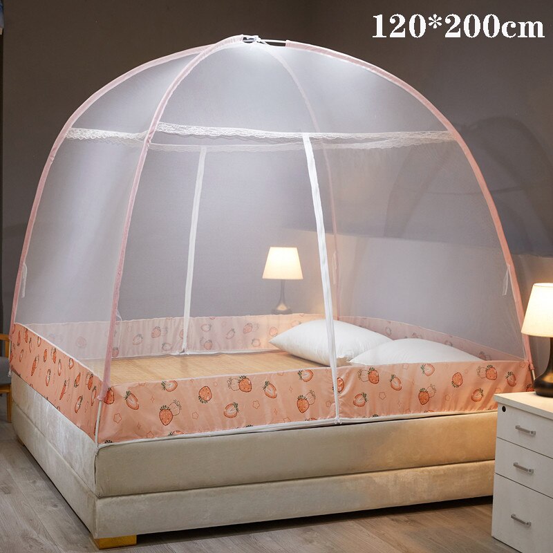 Large Mongolian Yurt Mosquito Net Canopy for Single Double Bed Crib Children Bed Tent Kids Bed Netting Baby Decoration Room 大蒙古包網蚊帳
