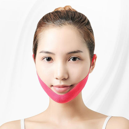1/5Pcs Face Lifting Up Mask Ear Hook Double Chin V Face V Shaper Facial Slimming Line Wrinkle Remover Face Skin Care Slim Tools V形面塑形提升除皺護膚面膜 (5片裝)