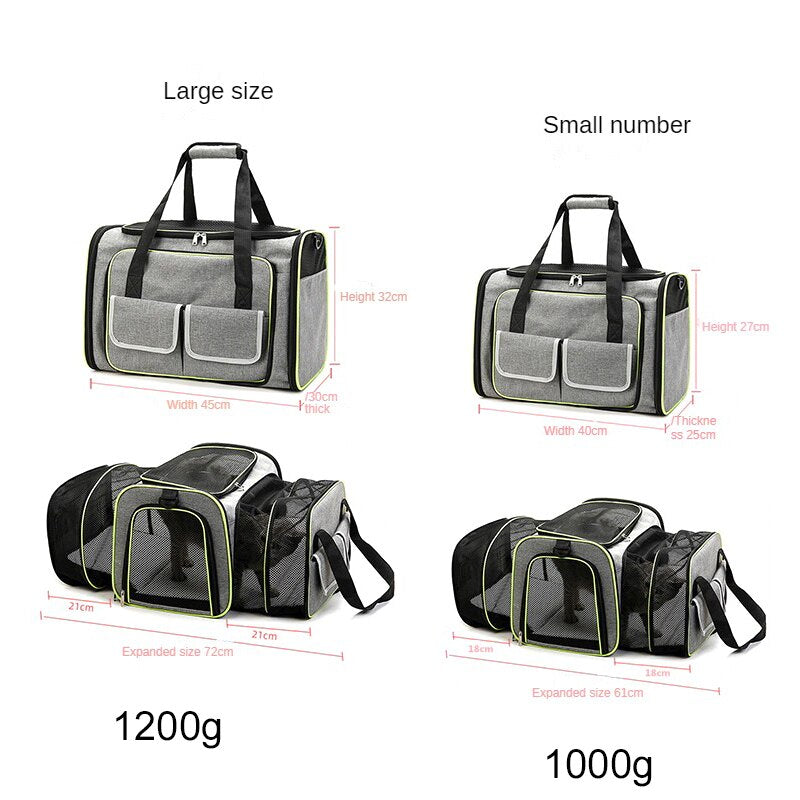 2023 Portable New Bags Pet Dog Carrier Airline Approved Portable Plastic Pet Carriers Travel Products Pet Bag For Dogs Pet 便攜式塑料寵物旅行袋
