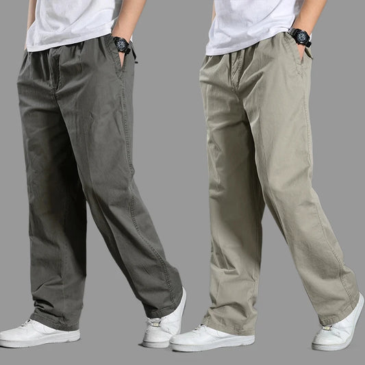 Spring & Autumn Fashion 95% Cotton Men's Casual Trousers 秋季95%棉質男士休閒登山休閒褲