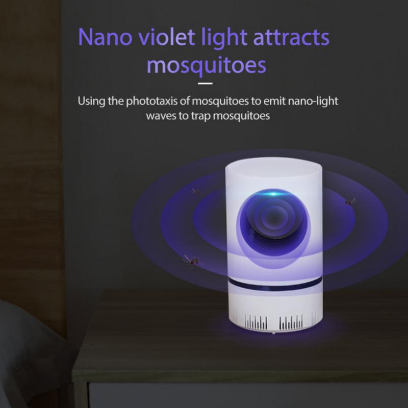 Electric Mosquitoes Killer Lamp Indoor Attractant Fly Trap For Mosquitoes Indoor Rechargeable Mosquitoes Trap Light Lamp Suction 室內誘捕電動滅蚊燈