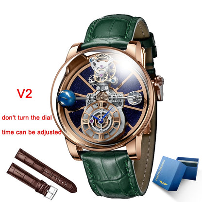 2023 NEW DESIGN Mens Watches Top Brands Luxury Jacob & Co Astronomia Quartz Roulette Rotary Watch Baselworld 男士頂級奢華石英輪盤旋轉手錶