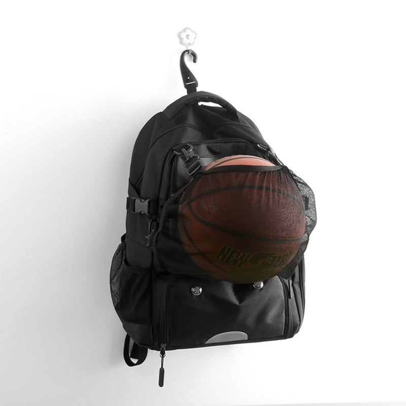 Men's Sports Backpack Water-Proof Outdoor Soccer Basketball Bags Large Capacity Women's Backpack Independent Shoe Warehouse 男士戶外運動防水大容量背包 (設有獨立鞋倉間隔)