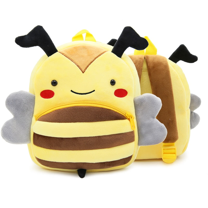 New Kawaii Stuffed Plush Kids Baby Toddler School Bags Backpack Kindergarten Schoolbag for Girls Boys 3D Cartoon Animal Backpack