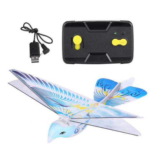 Remote Control Toy RC Flying Bird Plane Toy Flapping Wing Flight AirPlane Model 2.4GHz Drone Outdoor Play E-Bird Animal Toys Kid 遙控撲翼飛行飛鳥