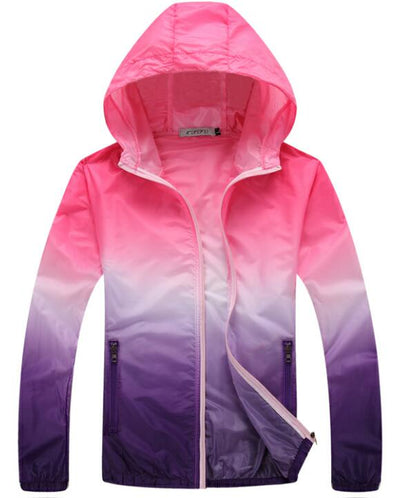 Summer women Quick Dry Skin Sun Protection Clothing Couple Coat Fashion Windbreaker Waterproof Men Women Jacket