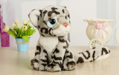 18CM Simulation Wild Animal Plush Toys Kawaii Tiger Lion Leopard Plush Doll Best Raccoon Hedgehog Stuffed Toys For Kids