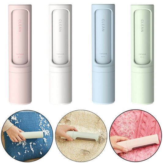 Reusable Washable Manual Lint Sticking Rollers Sticky Picker Sets Cleaner Lint Roller Pets Hair Remover Brush dog cleaning tool 可清洗重用手動棉絨粘輥器 (清理寵物脫毛工具)
