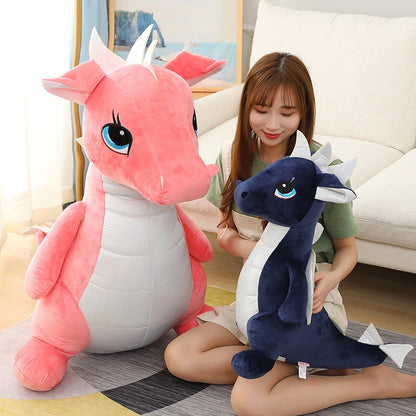 Nice Hot Giant Cute Flying Dinosaur Plush Toys Stuffed Animal Dragon Toy Dolls for Kids Boys Christmas Gift Girl Baby Present