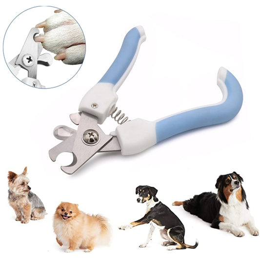 Professional Pet Nail Clipper Stainless Steel Dog Cat Nail Trimmer Labor-Saving Nail Clipper Convenient Dog Grooming Supplies 專業寵物指甲修剪器