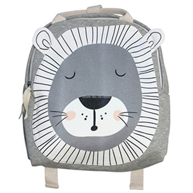 Children Backpack Toddler Kids School Bag Backpack For Baby Kids Cute School bag boy girl light Bag Rabbit Butterfly lion Bag