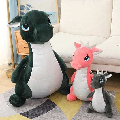 Nice Hot Giant Cute Flying Dinosaur Plush Toys Stuffed Animal Dragon Toy Dolls for Kids Boys Christmas Gift Girl Baby Present