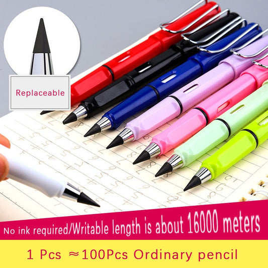 New Technology Unlimited Writing Eternal Pencil No Ink Pen Magic Pencils for Writing Art Sketch Painting Tool Kids Novelty Gifts 嶄新技術超耐用持續書寫HB鉛筆 (無需添加墨水)