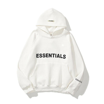 Essentials Hoodie Men's and Women's Hip Hop Street Sweat Sweatshirt Reflective Letter Printed Fleece Super Dalian Hoodie Fashion