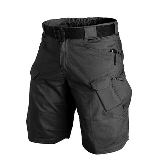 Summer Men Cargo Shorts Tactical Short Pants Waterproof Quick Dry Multi-pocket Shorts Men's Outdoor Clothes Hunting Fishing