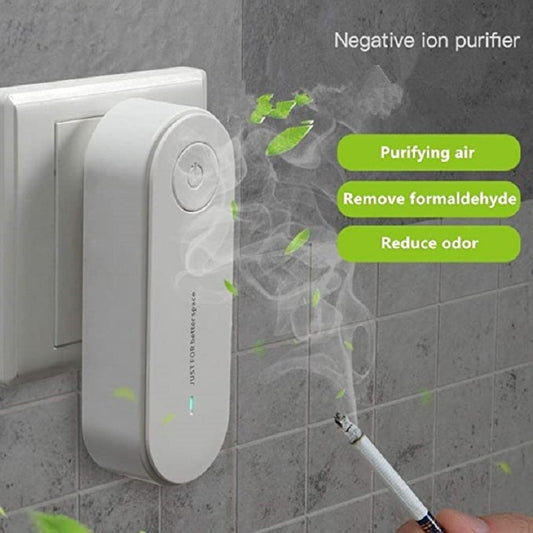 Portable Air Purifier Anion Air Purification Air Freshener Ionizer Cleaner Dust Cigarette Smoke Remover Toilet Deodorant