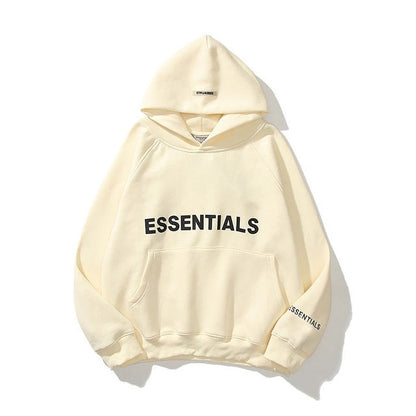 Essentials Hoodie Men's and Women's Hip Hop Street Sweat Sweatshirt Reflective Letter Printed Fleece Super Dalian Hoodie Fashion