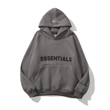 Essentials Hoodie Men's and Women's Hip Hop Street Sweat Sweatshirt Reflective Letter Printed Fleece Super Dalian Hoodie Fashion