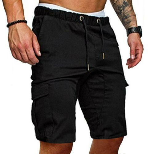 Mens Military Cargo Shorts  Army Camouflage Tactical short cargo pants Men Loose Work Casual Short Plus Size bermuda masculina